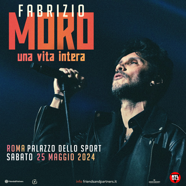 Fabrizio Moro concerto Roma